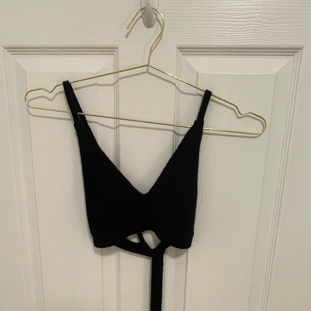 Small Black Knit top from Sundays NYC